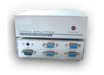 高級VGA分配器  1-4