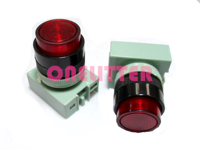 指示燈(平) AC220V LED紅色 APW199-A2-R