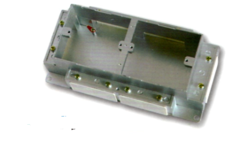 JY-8912 兩聯地板插座-鐵盒