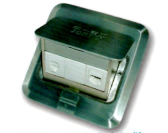 JY-8911-8P8C-41H 資訊一插座+電話一插座(4心)