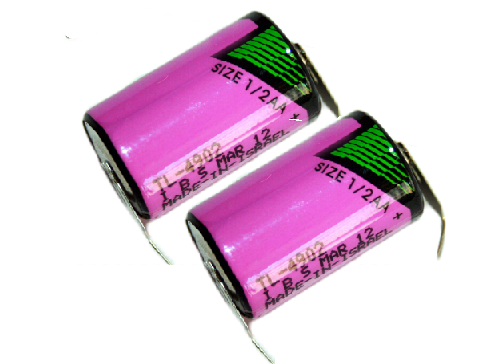 TL-2150T鋰電池3.6V 鋰電池1/2AA 0.95Ah(附焊片)